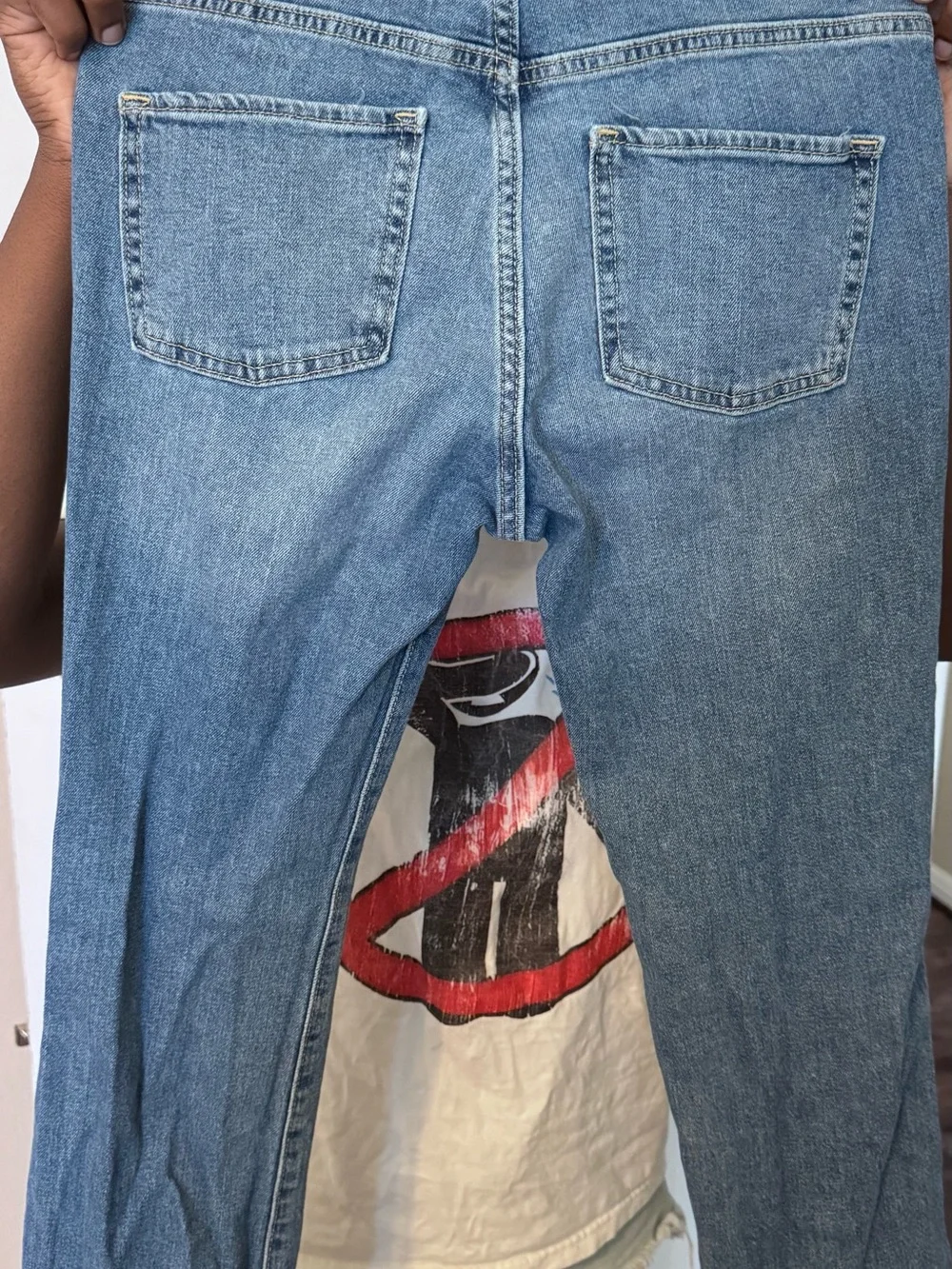 Old Navy Blue Denim Boot-Cut Jeans